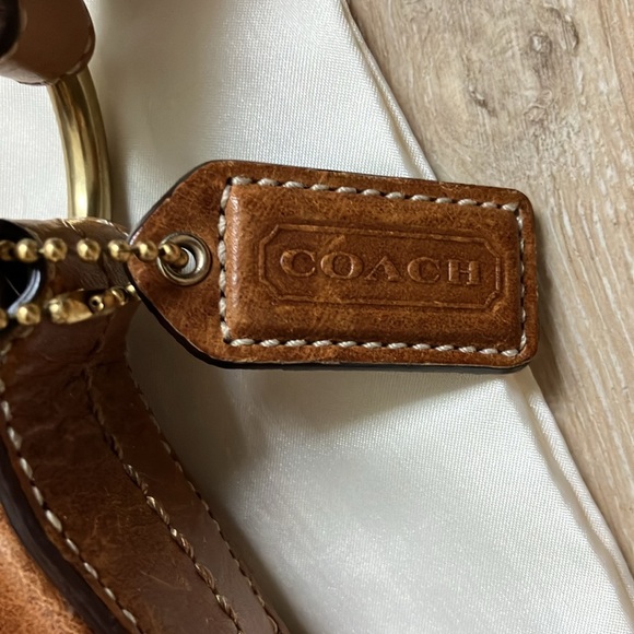 Classic Coach LEATHER bag - Picture 4 of 10